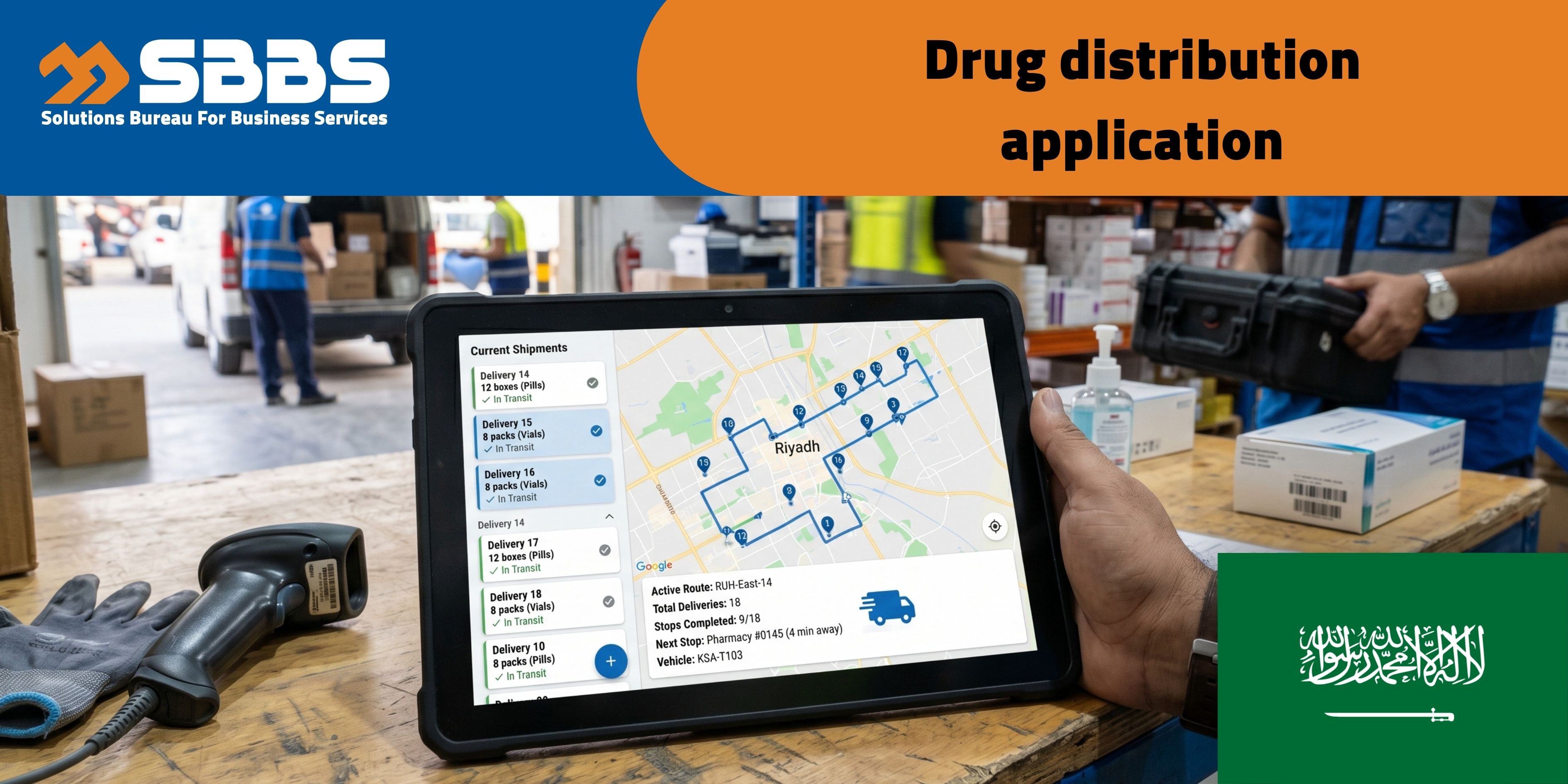 Pharmaceutical Distribution B2B/B2C Mobile Application (KSA 🇸🇦)